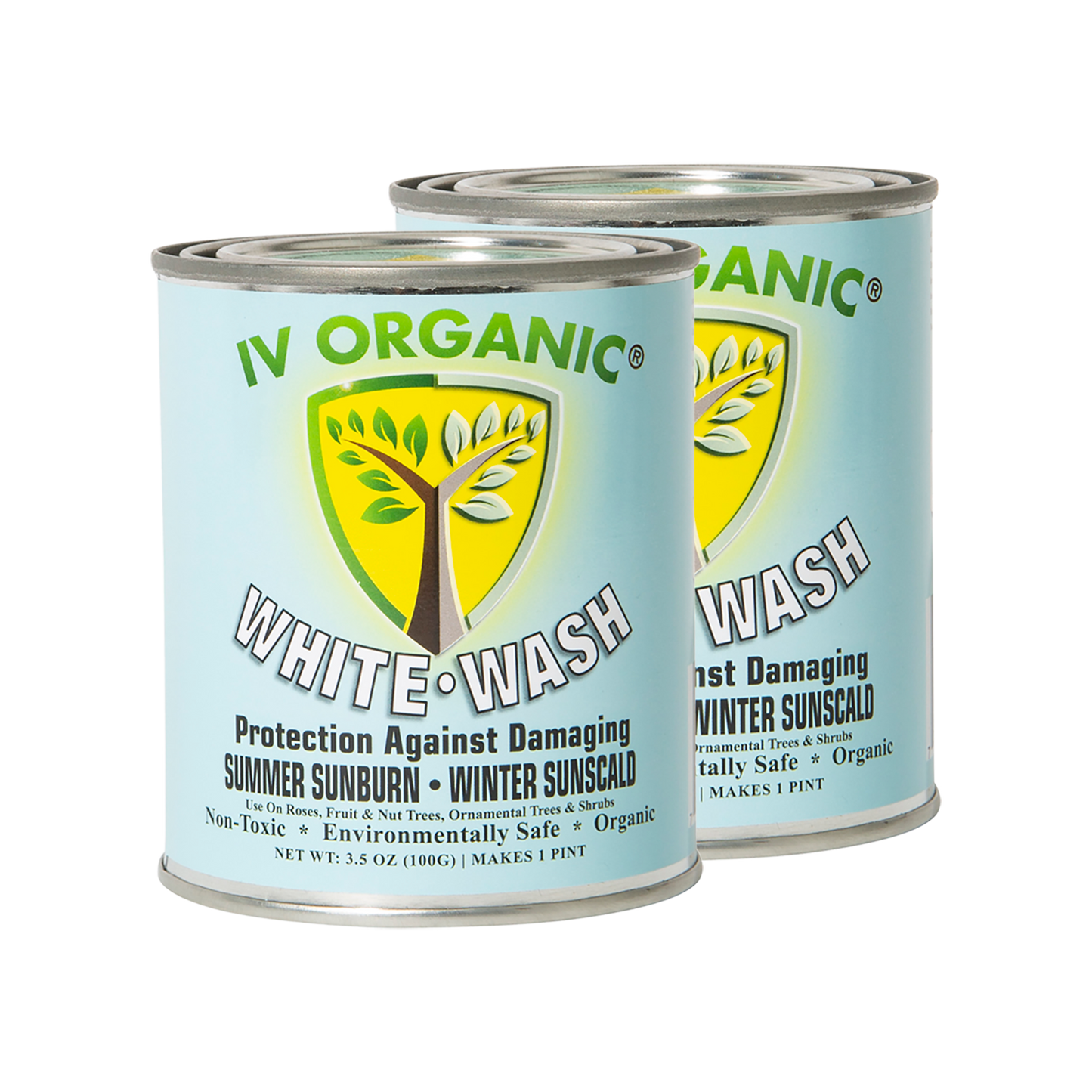 White Wash Plant Guard Pint 2-Pack
